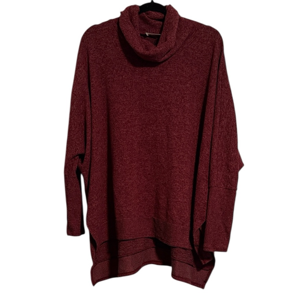 ☀️ Zenana Super Soft Cowl Neck Oversized Sweater